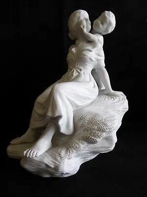 Buy Xl Edme Samson Porcelain Group Mother With Child Era Sevres Signed Kaesback • 314.61£