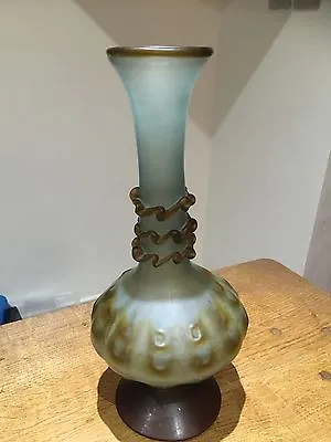 Buy Art Nouveau Pate De Verre French Art Glass Vase C1900 Antique Huge 14 Inches • 495£