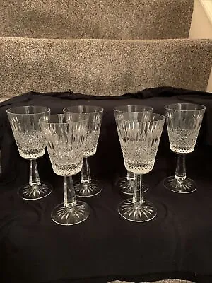 Buy Set Of 6 Galway Vintage Crystal Water Goblets - Claddach Pattern VGC • 70£