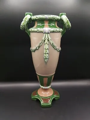Buy Eichwald Art Nouveau Vase Majolica Ceramic Bohemia Czech Republic  • 154.14£