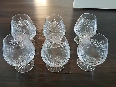 Buy 6 Brandy Crystal Glasses Similar To Ludlow Or Tay • 25£