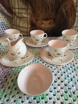 Buy Vintage Bone China Tea Set 18 50 Foley EB China Pink Daisy Pattern . Immaculate • 16.99£