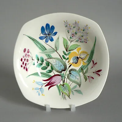 Buy Midwinter Pottery Bouquet Pattern Oatmeal Bowls Vintage 1960's Floral Fruit Side • 7.99£