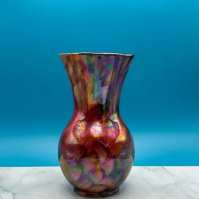 Buy Vintage Mid-Century Hand Painted Oldcourt Ware Lustre Vase • 12.50£