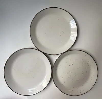 Buy J&G Meakin England Lifestyle Brown Speckled 10  Dinner Plates - Set Of 3 • 33.18£