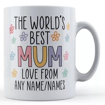 Buy Personalised Worlds Best Mum - Gift Mug • 10.99£