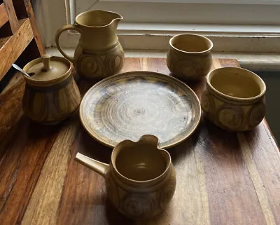 Buy Alvingham Pottery Job Lot Bowls , Plate , Jug , Sugar Dish • 15£