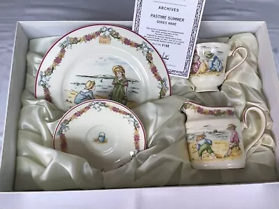 Buy Royal Doulton Archives Pastime Summer Series Ware .in Original Box Never Opened • 65£
