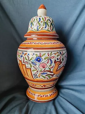 Buy Portuguese Large Vintage Vase 1970s Pottery SEC XVII 104 Mark • 25£