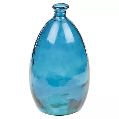 Buy 3.4L Large Colourful Bottle Flower Vase Recycle Glass Modern Wedding Table Decor • 16.99£