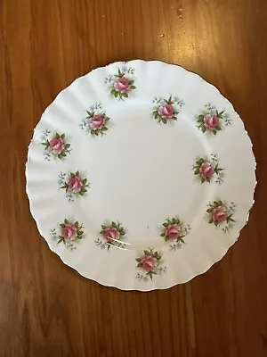 Buy Royal Albert Bone China Forget Me Not Rose Side Plate C1962-72 Made In England • 9.49£