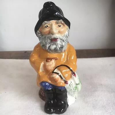 Buy Vintage Shorter And Son Staffordshire Hand Painted Fisherman Toby Jug 18cm High • 9£