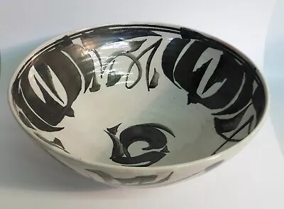 Buy Mid 20thc Aldermaston Simon Rich Studio Pottery Bowl, Signed, Circa. 1965-69 • 19.99£