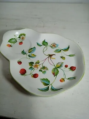 Buy James Kent Old Foley China Wild Strawberry Cup And Biscuit Tray.  • 10£