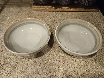 Buy Set Of 2 Noritake Stoneware Painted Desert 8603 Cereal Bowls 6 1/2  • 32.26£