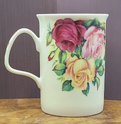 Buy Vintage Roy Kirkham ‘Garden Rose’ Fine Bone China Mug 2004 Made In England 300ml • 8.99£