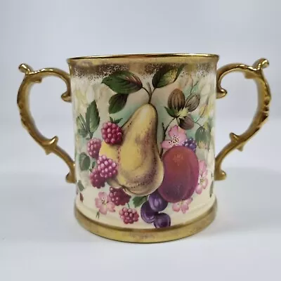 Buy Vintage Hammersley Loving Cup Decorated With Fruit By D. Millington • 95£