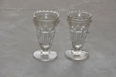 Buy 2 Pc Vintage Unique Fine Heavy Cut Glass Decorative Juice/Whisky Tumbler • 53.57£