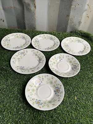Buy Queen Anne Saucers Bone China And Plates X6 Items Replacements • 7£
