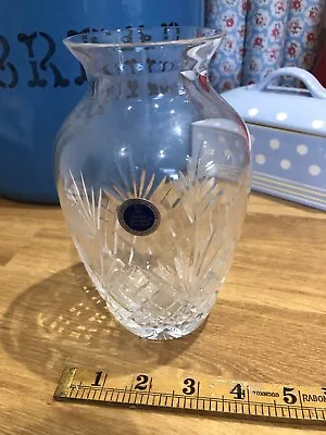 Buy Lovely Royal Doulton Clear Cut Crystal Vase • 10£