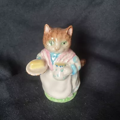 Buy Beatrix Potter “Mrs Ribby    ” Beswick England F. Warne Cat Figurine • 14.99£