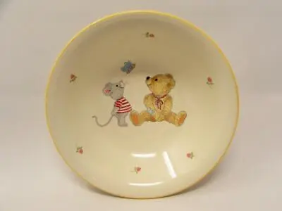 Buy Teddy By Mikasa Cereal Bowl Teddy Bear & Mouse  Children's Dinnerware  B206 • 8.10£