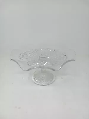 Buy Vintage Cut Glass Decorative One Tier Cake Stand 9  • 6.49£