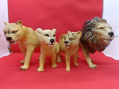 Buy Vintage Beswick Pride Of Lion's Family • 84.99£