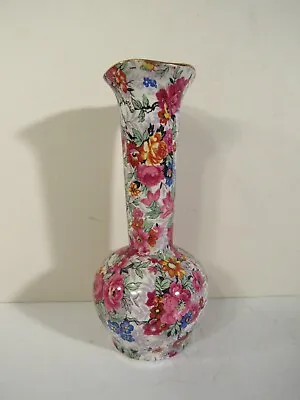 Buy Marina Pattern Lord Nelson Ware England Chintz Floral Decor Vase • 32.96£