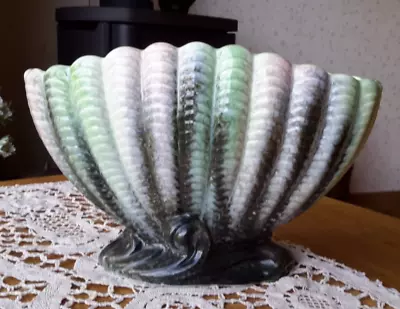 Buy Vintage 1960s SylvaC Mantle Clam Shell Vase Pattern 513 • 23£