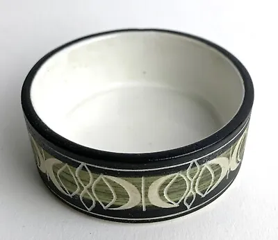 Buy Vintage George Cook Ambleside Pottery UK Small Sgrafitto Dish 1970s 2.5 D Green& • 8.44£