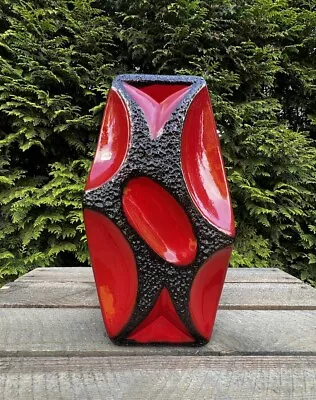 Buy Roth Ceramic 311 Red Vintage 1970s Fat Lava • 137.33£