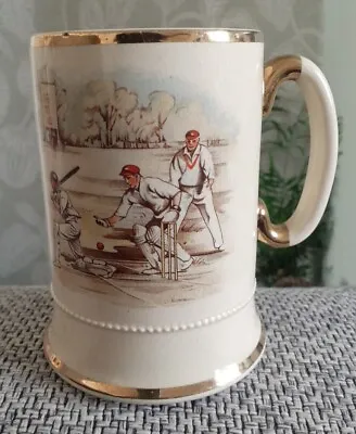 Buy Arthur Wood Vintage Pottery Tankard Sport Series Cricket Edition  • 0.99£