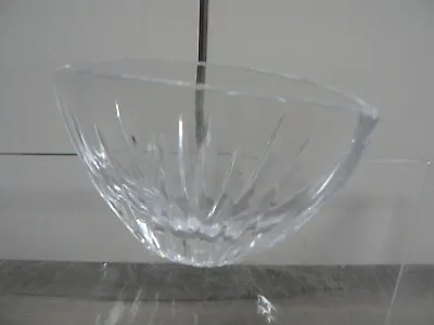 Buy Vintage Orrefors Crystal Glass Vase Bowl Ingeborg Lundin D A 3699 MCM Swedish • 65£