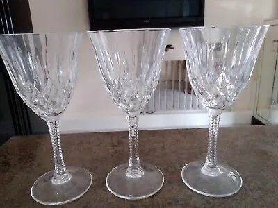 Buy Edinburgh Crystal Wine Glasses Lead Crystal X 3 • 22.99£