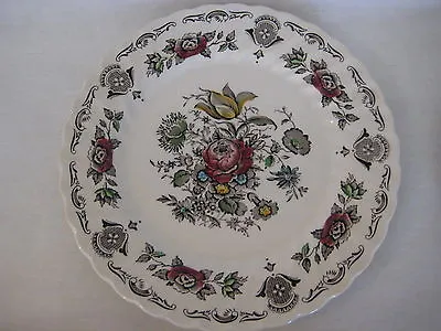 Buy Beautiful Old Vintage Myott Bouquet Staffordshire Dinner Plate, 10  Diameter • 37.92£
