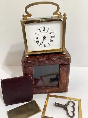 Buy Antique French Tiffany & Co.(Couaillet Freres) Carriage Clock In Case • 191.81£