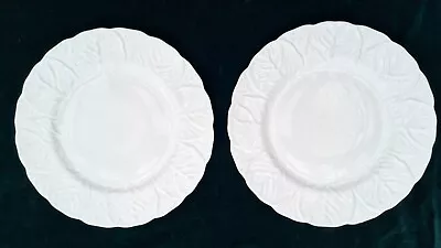 Buy Two Wedgwood Countryware Cabbage Leaf 10.75 Inch Dinner Plates • 50£