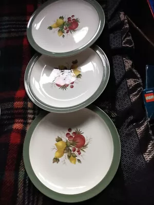 Buy Vintage Wedgwood Dinner Plate Covent Garden Pattern - 25.5 Cm (3 Available )vgc • 8.99£