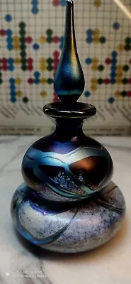 Buy Okra Art Glass Perfume/scent Bottle • 72.29£