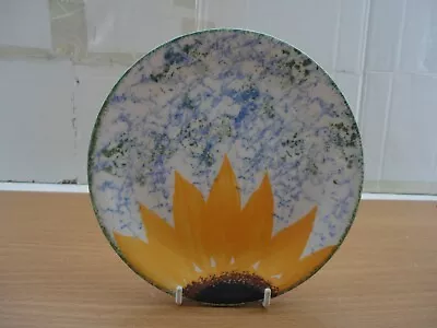 Buy Poole Pottery Hand Painted Small Plate Yellow Vincent Sunflowers Design Pattern • 0.99£