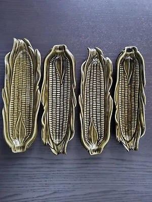 Buy Vintage Set Of Four Portuguese 1970's Corn Dishes By Casa Pupo Sweetcorn  • 19.99£