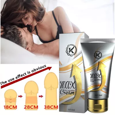 Buy Massage Male BIG XXXL  Enhancement Massage Gel Growth Delay Cream 50ML • 6.99£