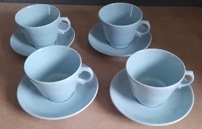 Buy Woods Ware Iris Set Of 4 Cups And Saucers • 9.99£