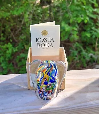 Buy Vtg Kosta Boda Centilop Art Glass Vase Bertil Vallien Signed Numbered 48816 RARE • 285.77£