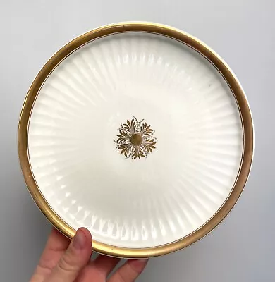 Buy Very Attractive Large Antique Swansea Welsh Porcelain Paris Flute Plate • 17.99£