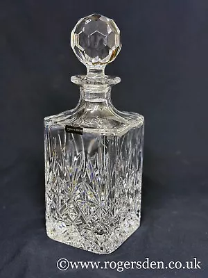Buy Thomas Webb  Crystal Glass  Whisky Or Spirit Decanter • 29.99£