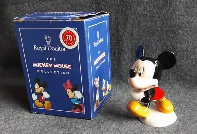 Buy Royal Doulton The Mickey Mouse Collection Mickey Mouse 1998 MM1 Boxed • 10£
