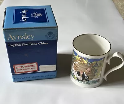 Buy Aynsley Prince Edward Sophie Rhys-Jones Commemorative Wedding Bone China Mug • 6.99£