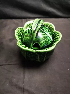 Buy Vintage John Bucks Green Cabbage Small Lidded Bowl.  • 9.99£